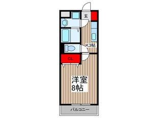 ＣＯＣＯＡの物件間取画像